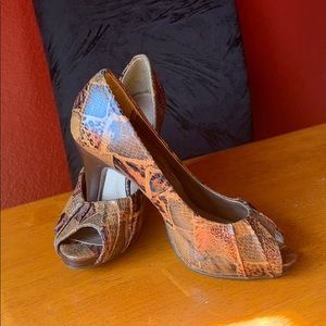 Candies Leopard Print Heels